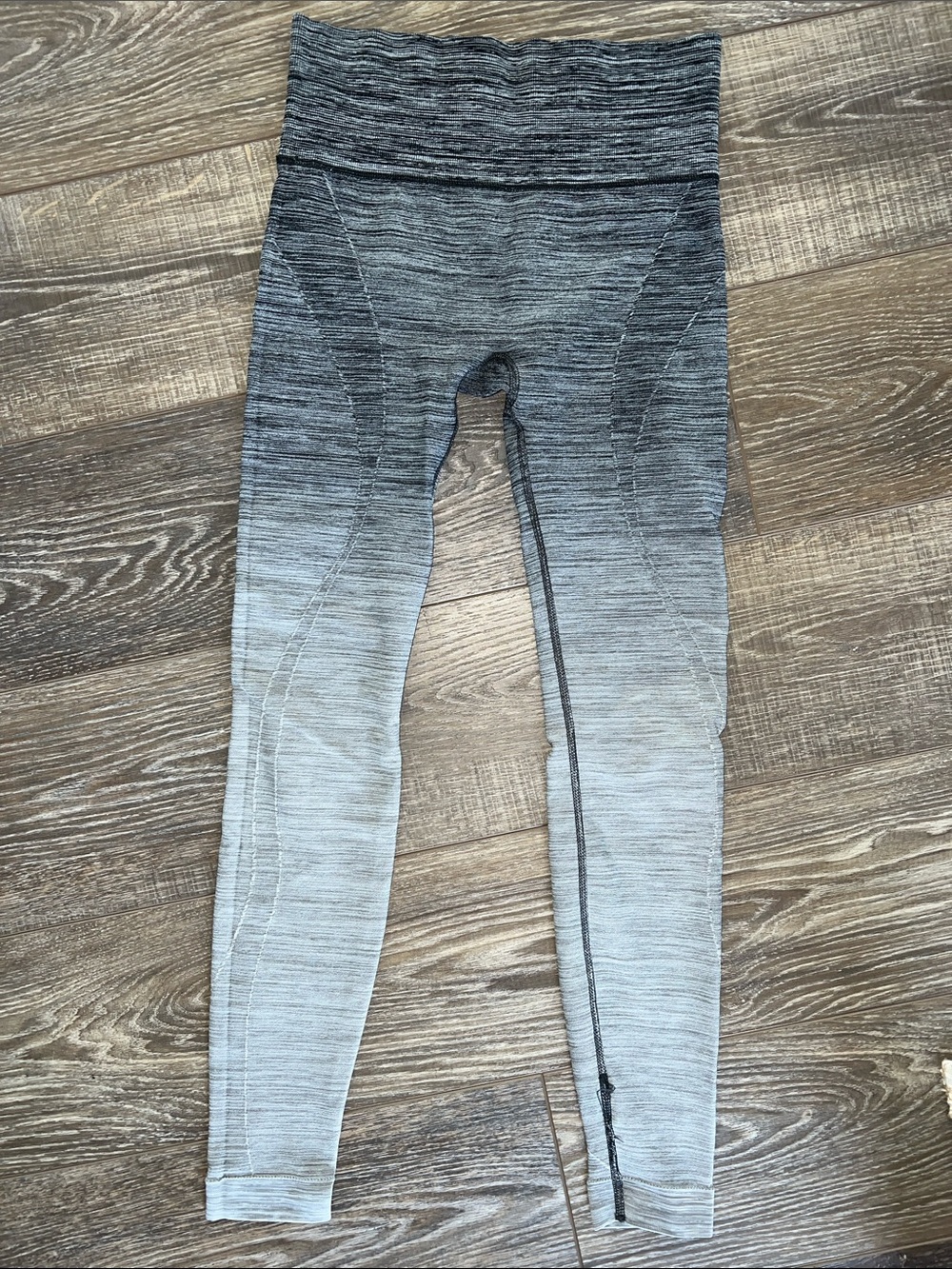 Ombre Grey Seamless Leggings